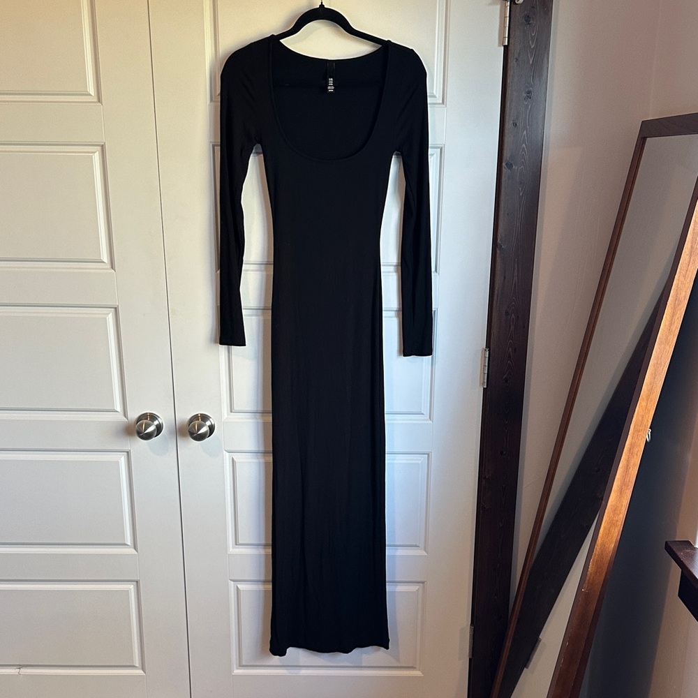 Skims soft lounge long sleeve dress